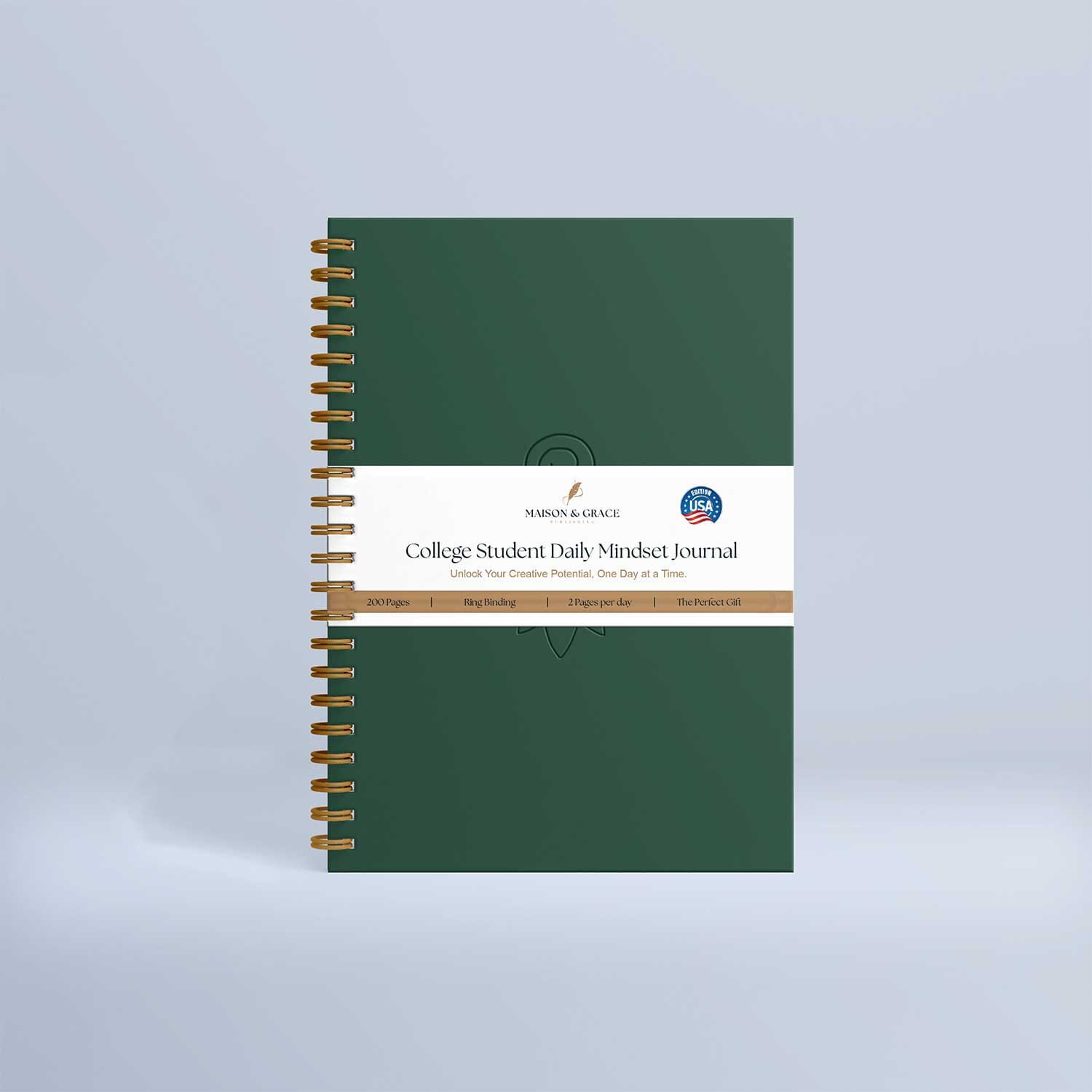 Student Daily Mindset Journal in USA-PreOrder Journal MAISON&GRACE PUBLISHING