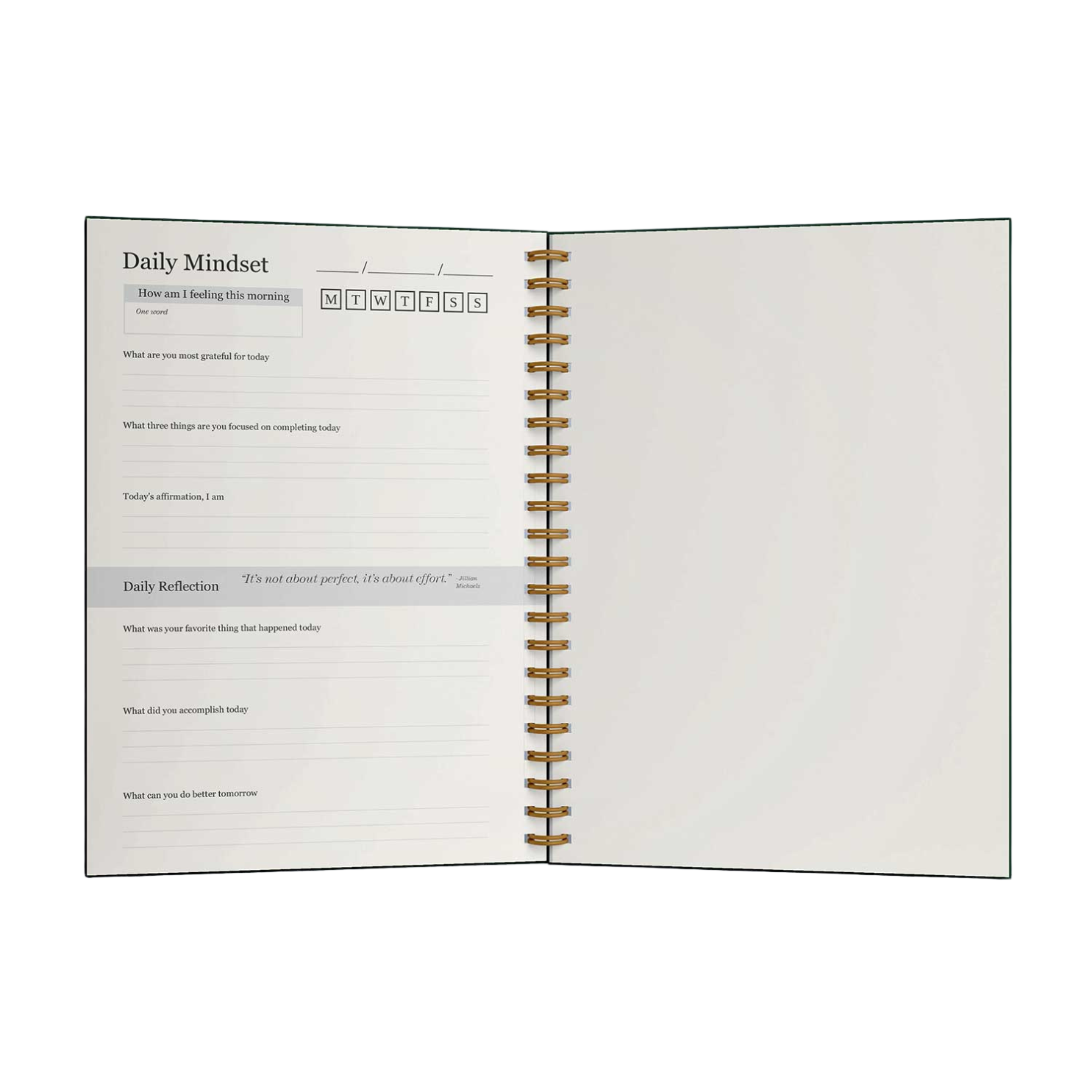 Student Daily Mindset Journal in USA