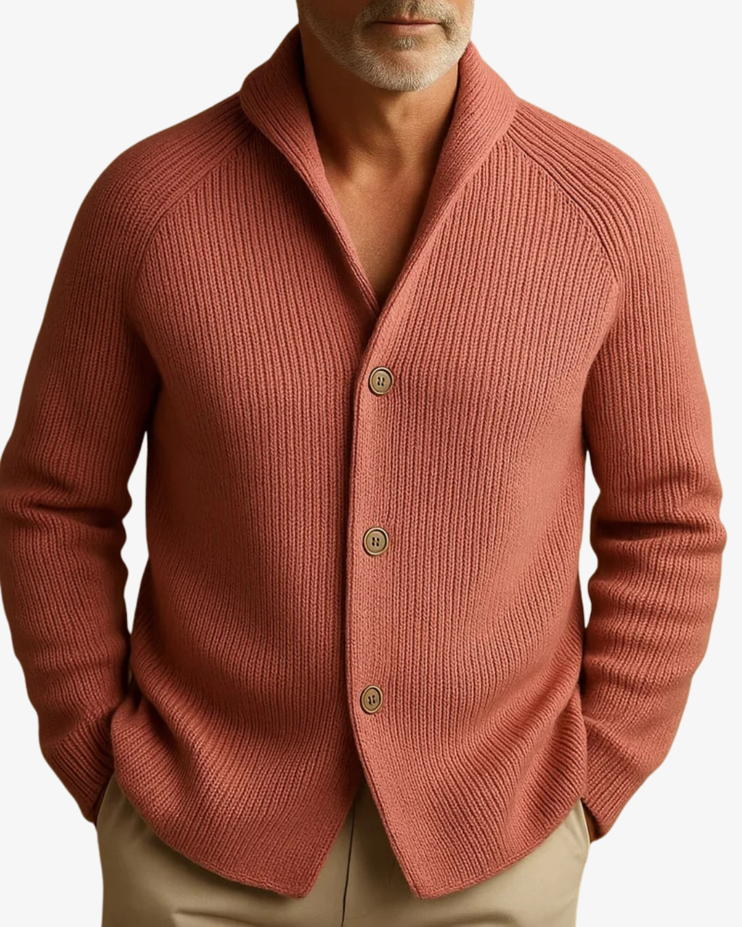 Tailored Button-Front cardigan: Effortless Elegance