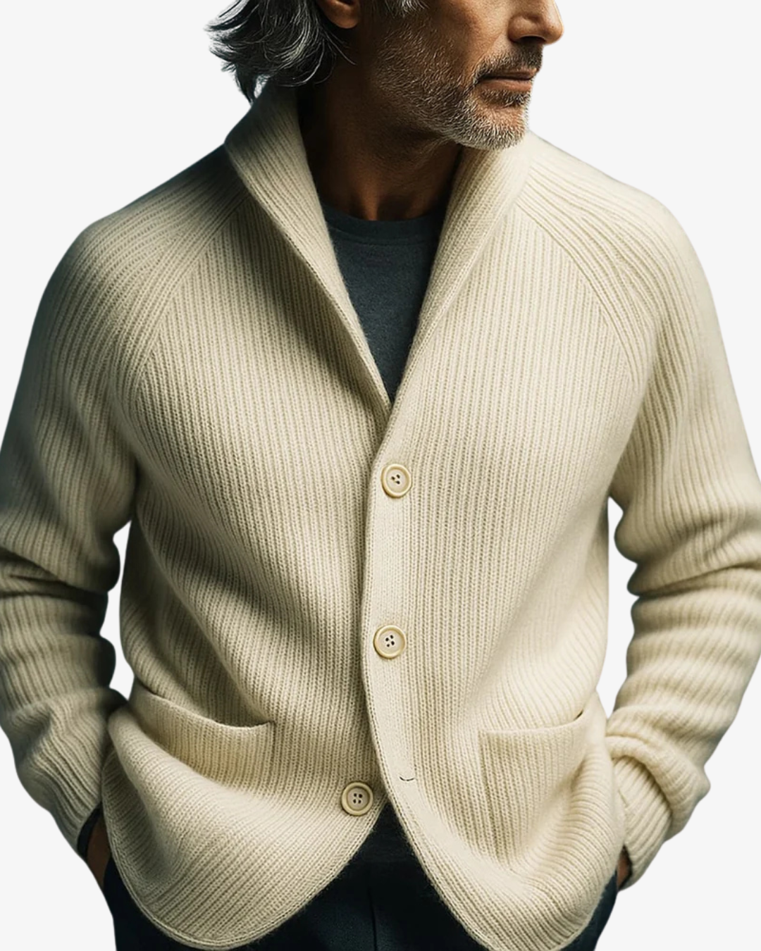 Tailored Button-Front cardigan: Effortless Elegance