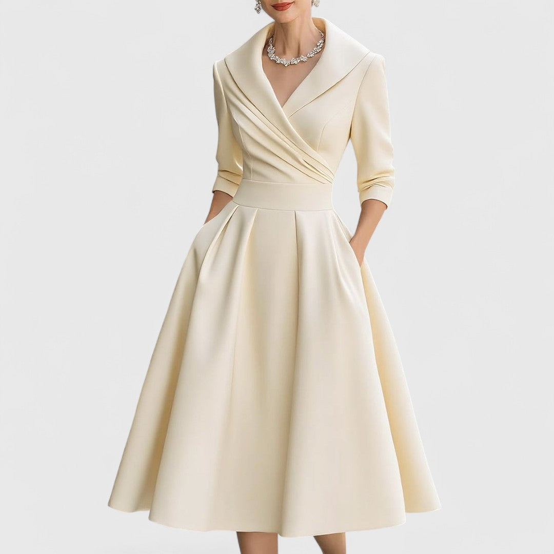 Brittany | Flattering Midi Dress