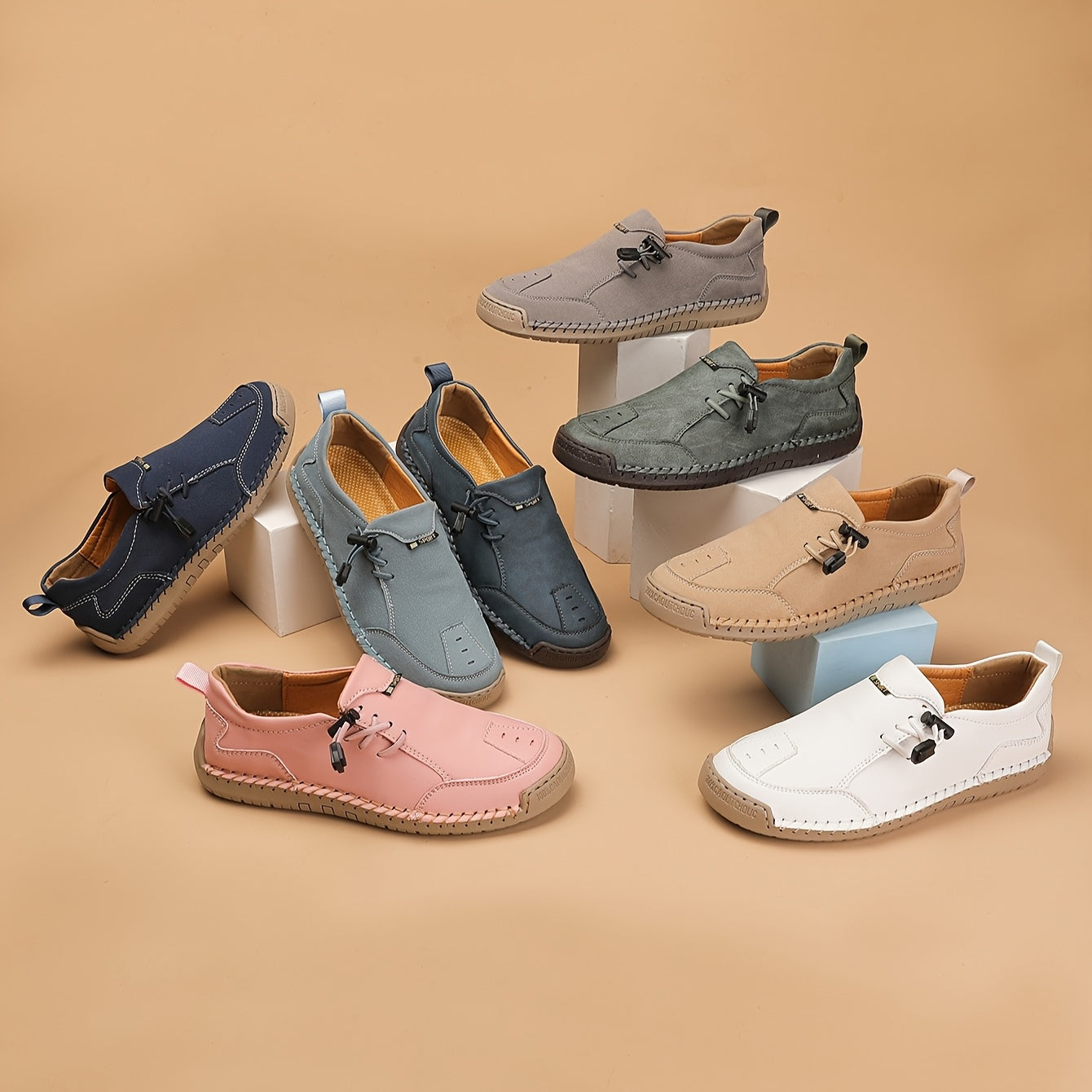 Comfortable Slip-On Walking Sneakers for Women Who Stay on the Go