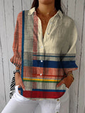 Yasmin Blouse with Artistic Pattern