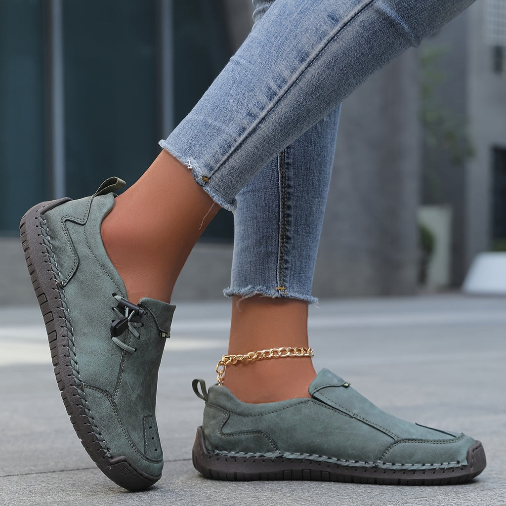 Comfortable Slip-On Walking Sneakers for Women Who Stay on the Go