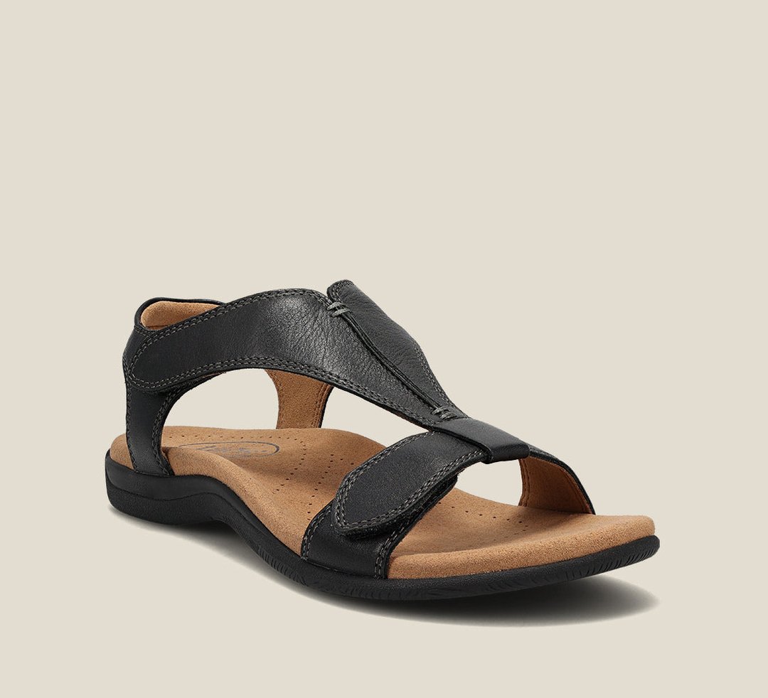Orthopedic Vegan Leather Sandals for Women – Carolyn