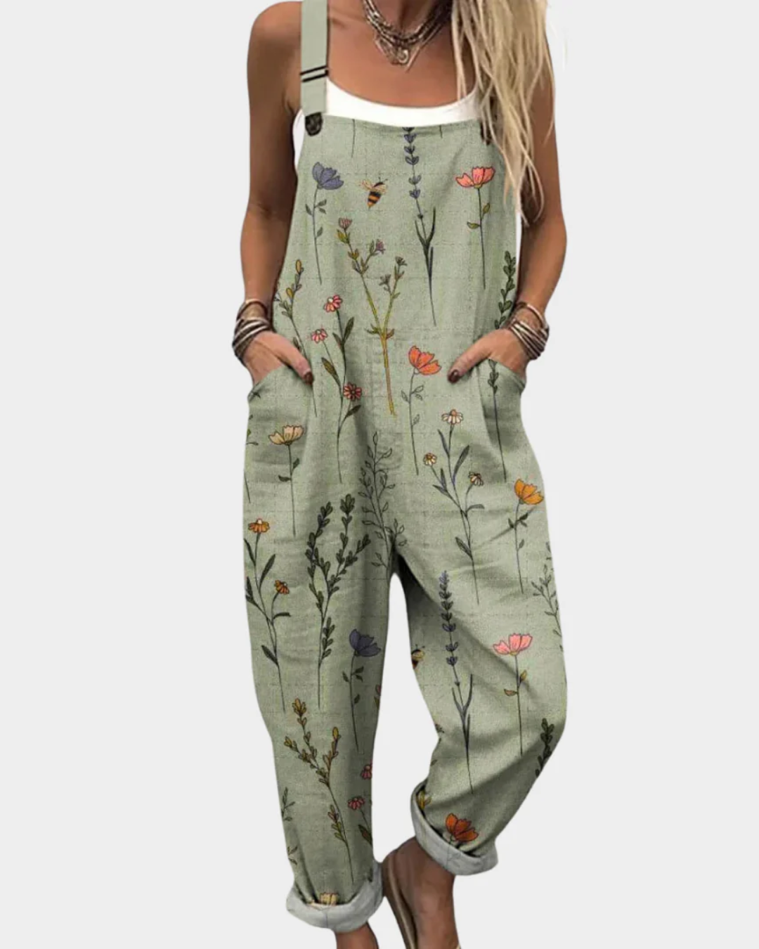 Bloom Freely Overall - Comfortable Wide Leg Overalls for Women