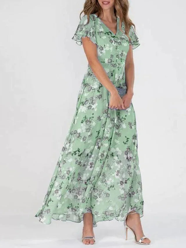 Aurelia Elegant Tummy-Flattering Dress for Women