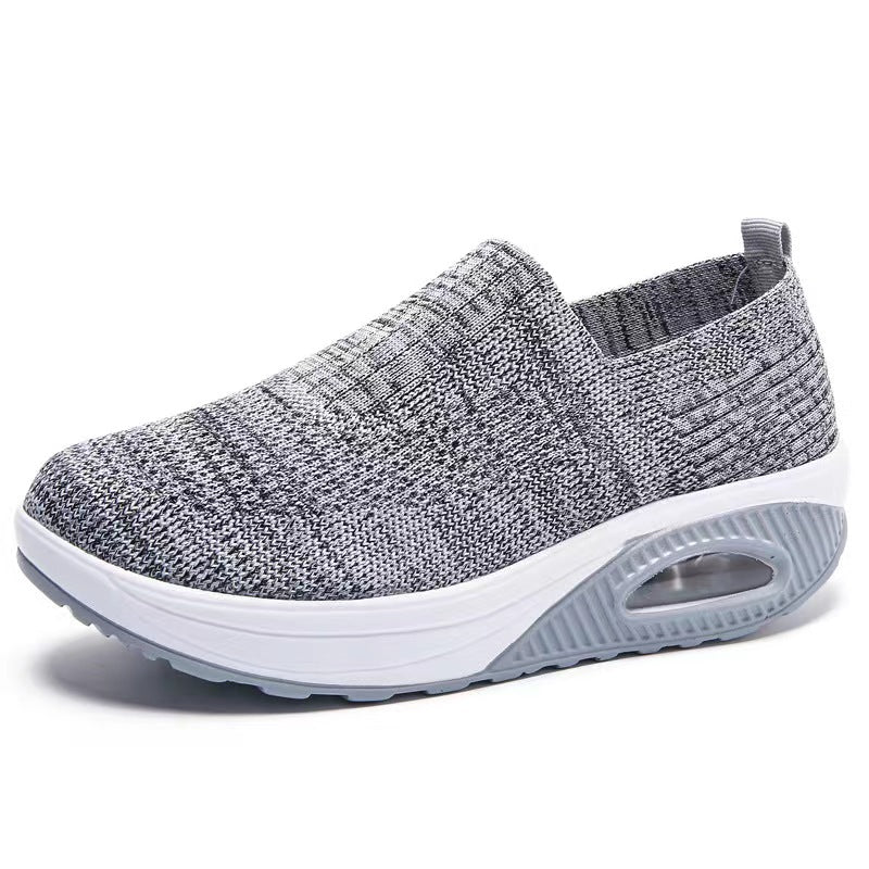 Orthopedic Walking Sneakers with Arch Support and Cushioned Comfort