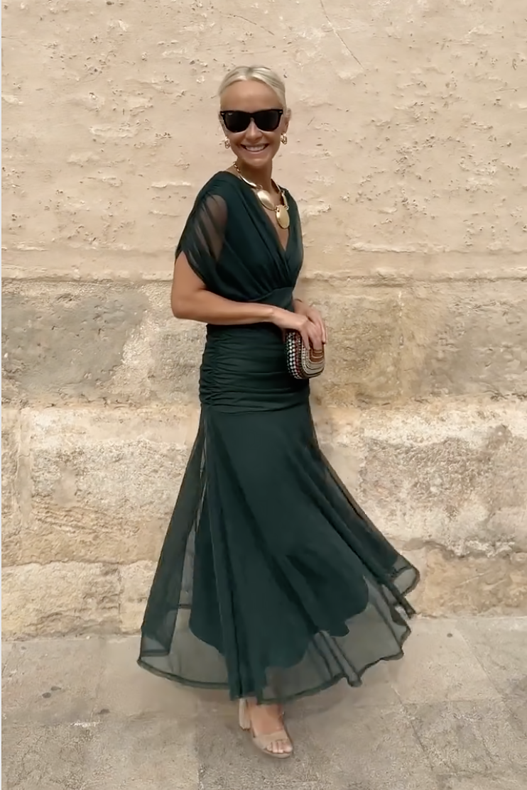 Off Shoulder Floral Maxi Dress for Elegant Occasions
