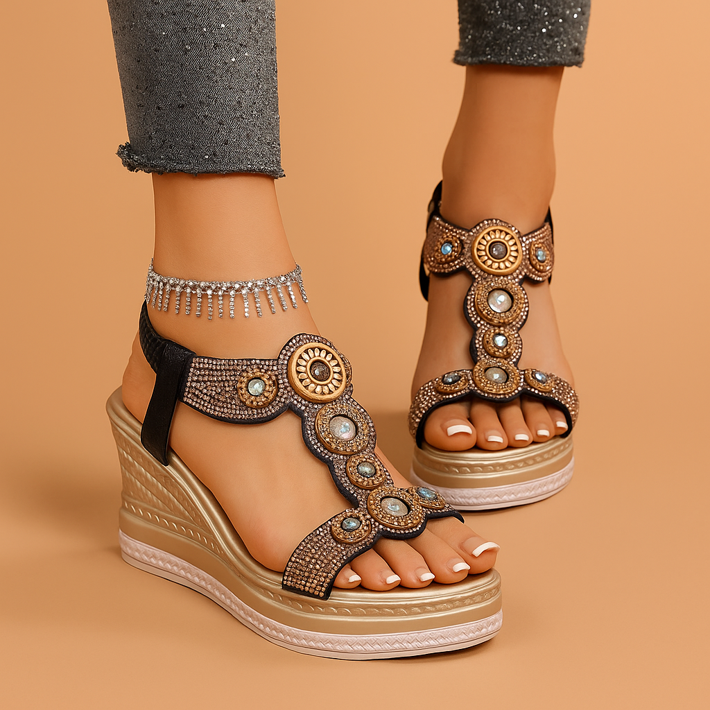 Wedge Sandals for Women – Marbella Gem