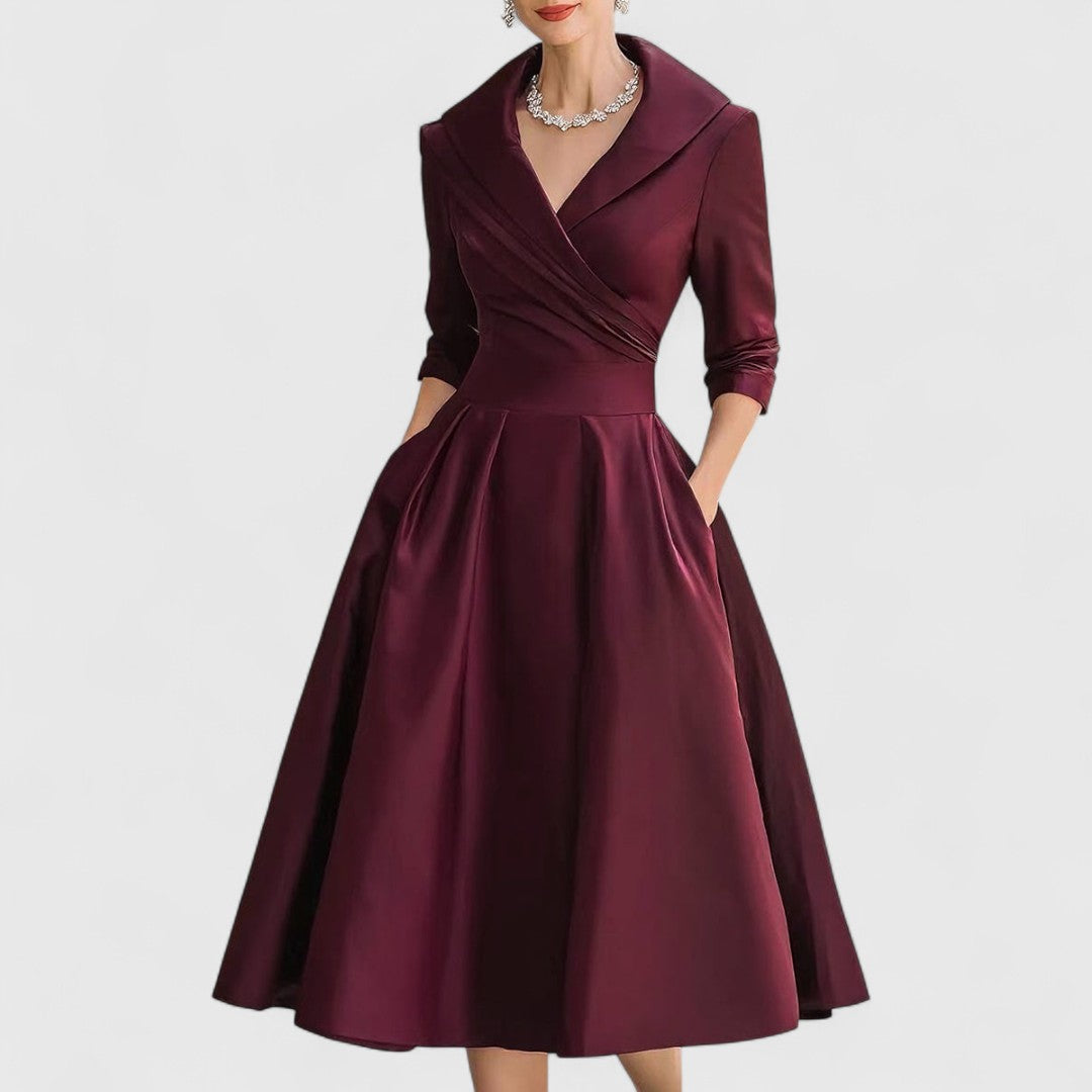 Brittany | Flattering Midi Dress