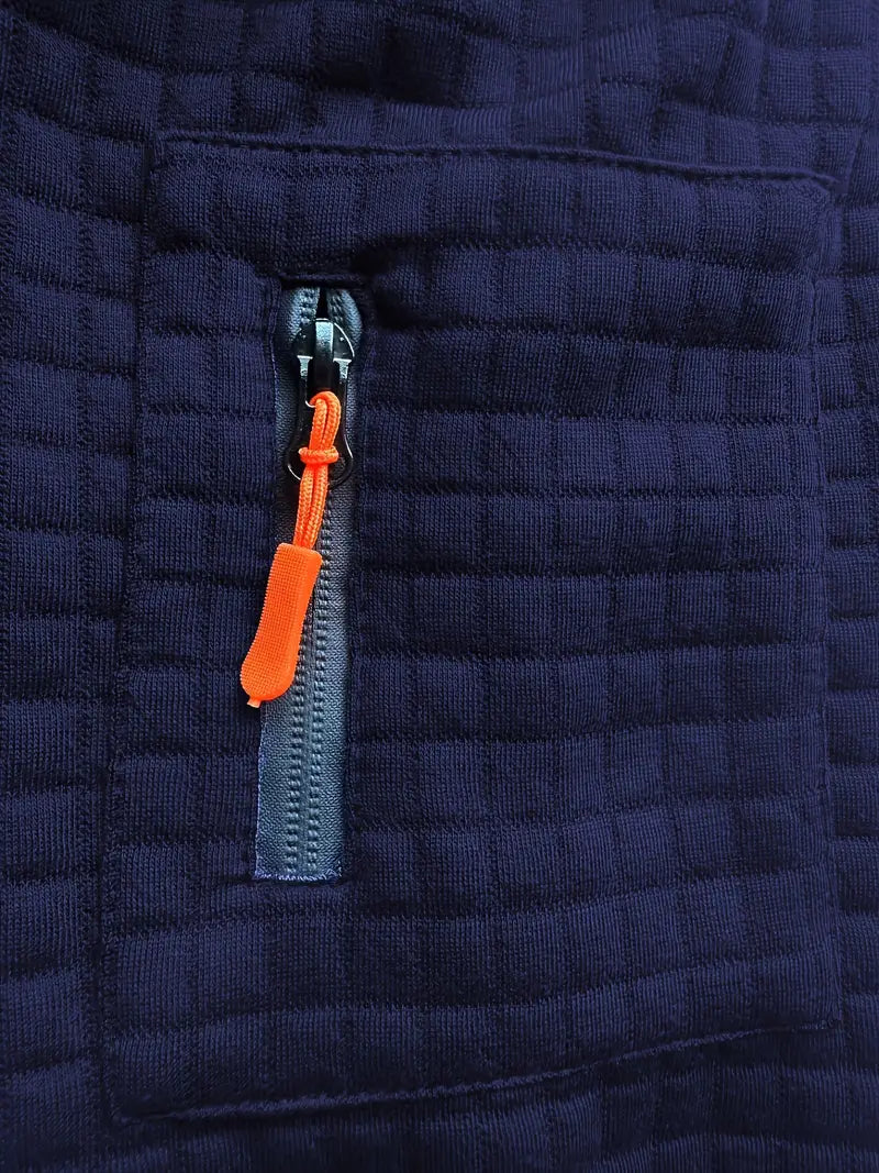 Adriel Polo Shirt with Zip Sleeve Pocket