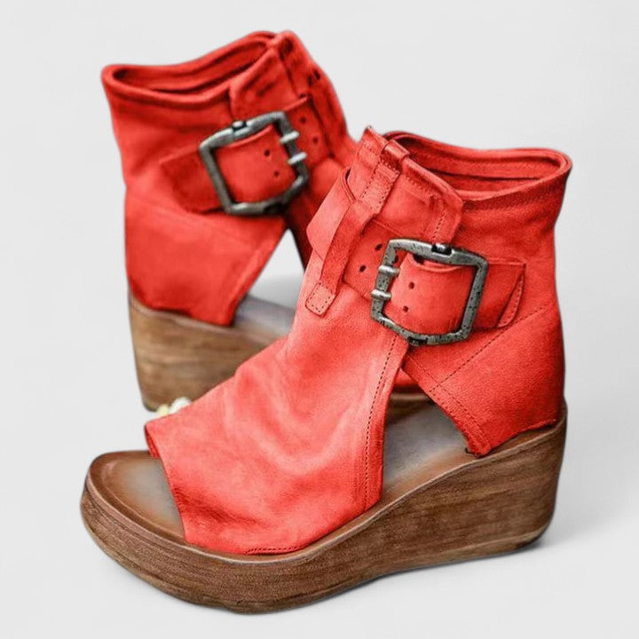 Orthopedic Wedge Sandals with Triple Arch Support for Women