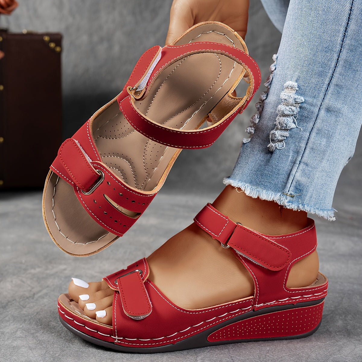 Ariya Orthopedic Comfort Flex Sandals by Olivia and Parker Los Angeles