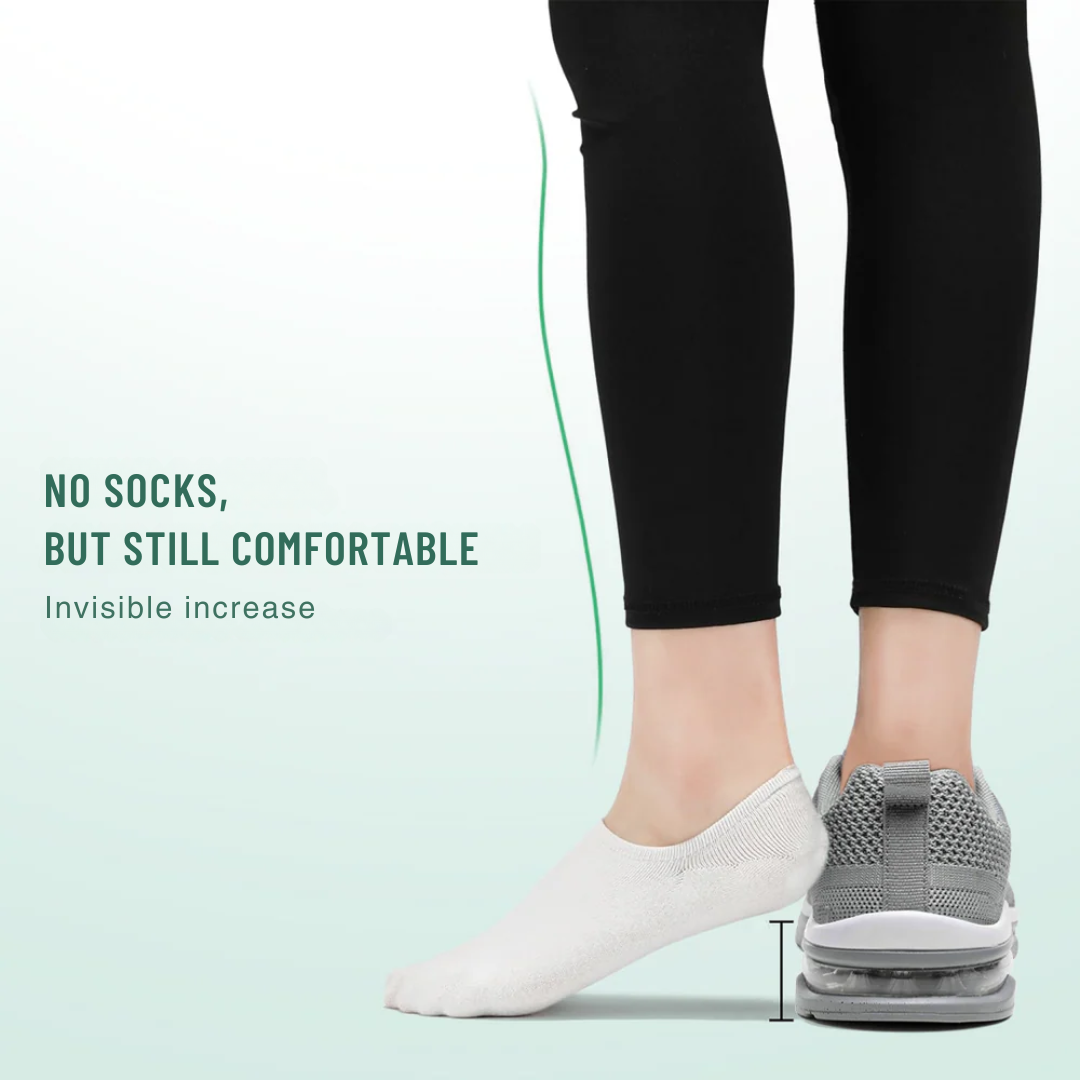 All Gray Orthopedic Walking Sneakers for Effortless Everyday Style