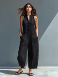 Lucinda Elegant Sleeveless Jumpsuit for Women