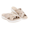 Alera Cross Strap Comfort Sandals with Arch Support