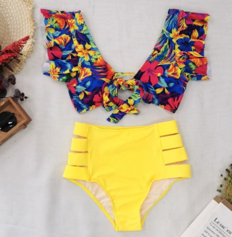 Classic Two-Piece Bikini Set Chic and Effortless Beach Style