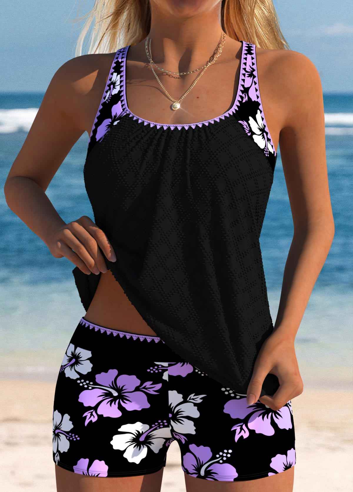 Arabelle Floral Tankini - Confident Summer Style