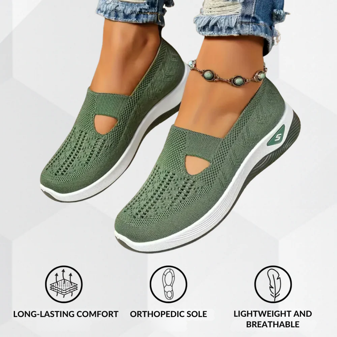 Slip On Cloud Comfort Walking Shoes for Women Over 45