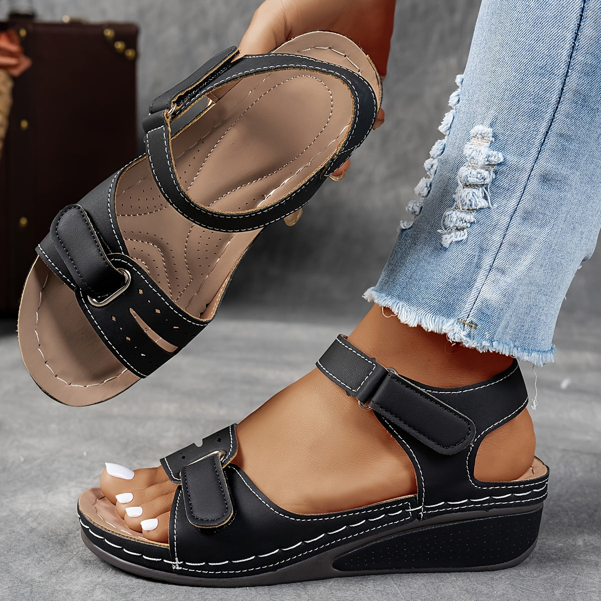 Ariya Orthopedic Comfort Flex Sandals by Olivia and Parker Los Angeles