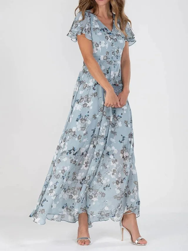 Aurelia Elegant Tummy-Flattering Dress for Women