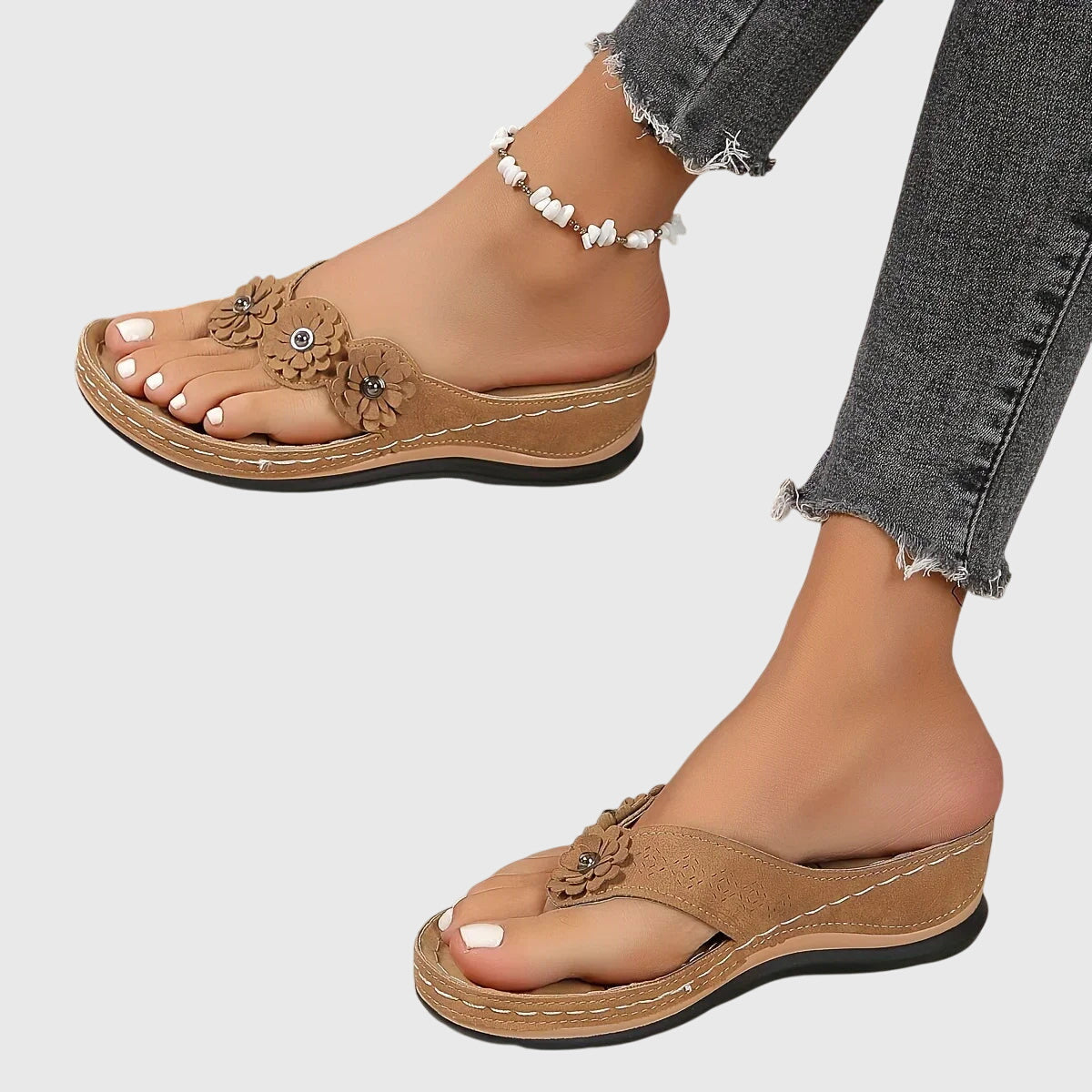 Supportive Flip Flops with Arch Support for Everyday Comfort