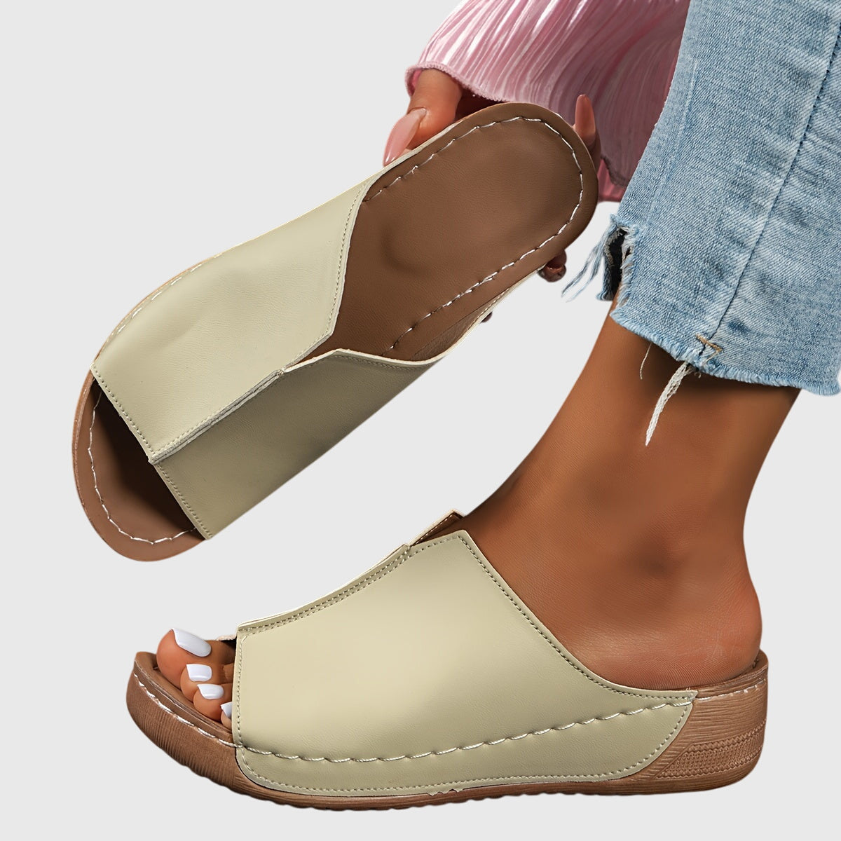 Alicia Orthopedic Sandals: Comfort Meets Effortless Style