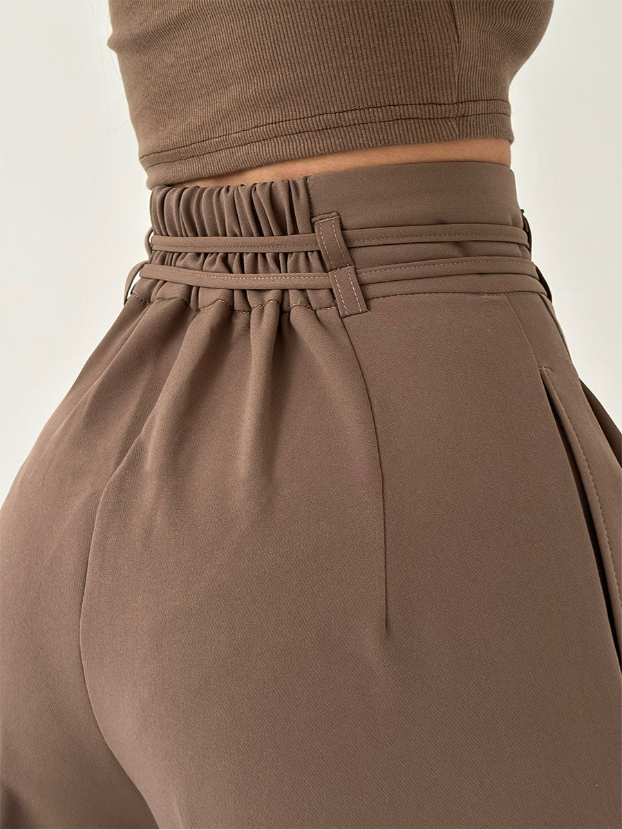 Josephine | High-Waisted Trousers with Wide Legs