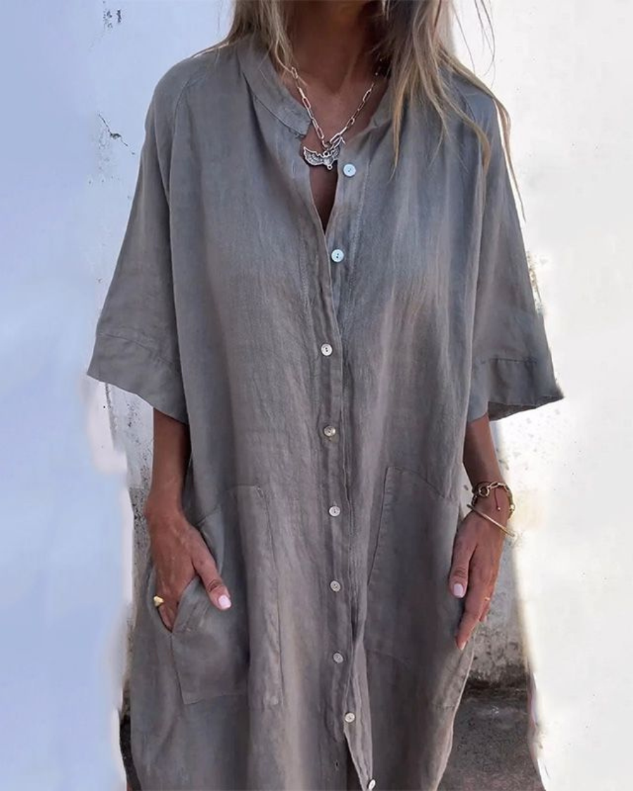Boho Shirt Dress for Women – Valerie