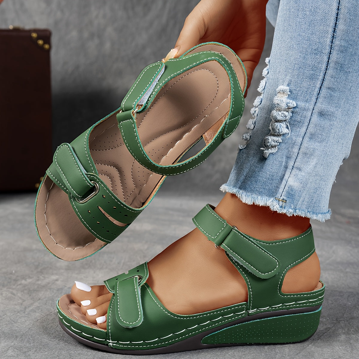 Ariya Orthopedic Comfort Flex Sandals by Olivia and Parker Los Angeles
