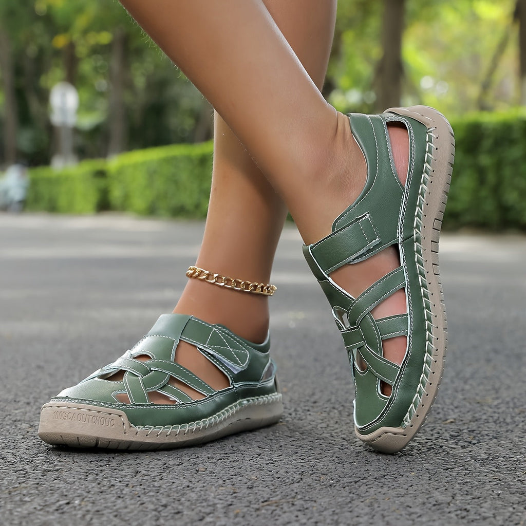 Lightweight Open Toe Summer Sandals with Cushioned Arch Support