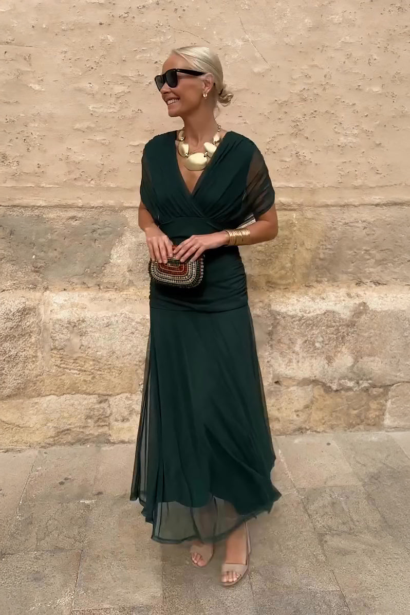 Off Shoulder Floral Maxi Dress for Elegant Occasions