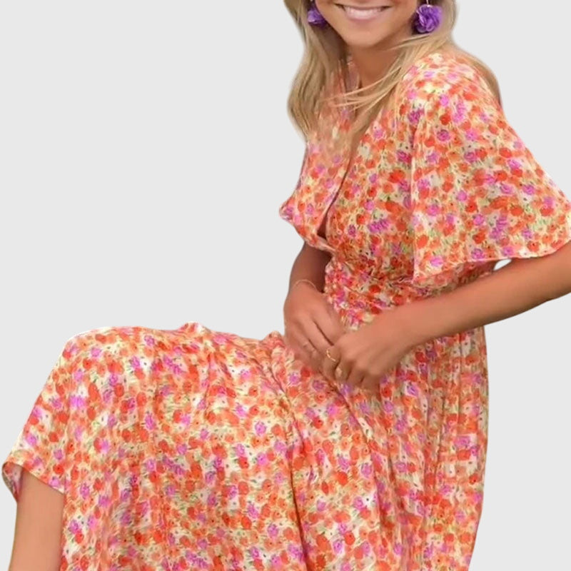 Alice Floral Summer Dress: Effortless Elegance for Warm Days