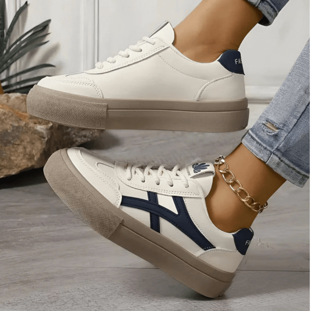 Women's Platform Sneakers with Subtle Lift and All-Day Comfort