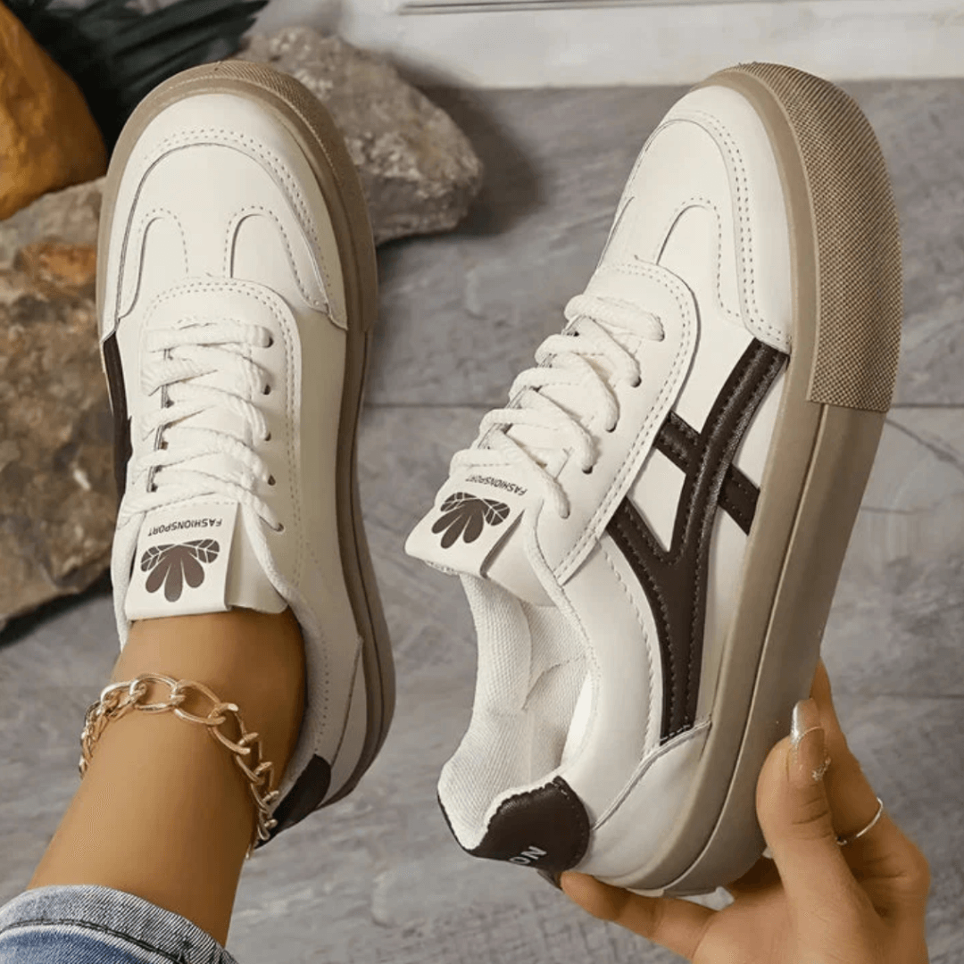 Women's Platform Sneakers with Subtle Lift and All-Day Comfort