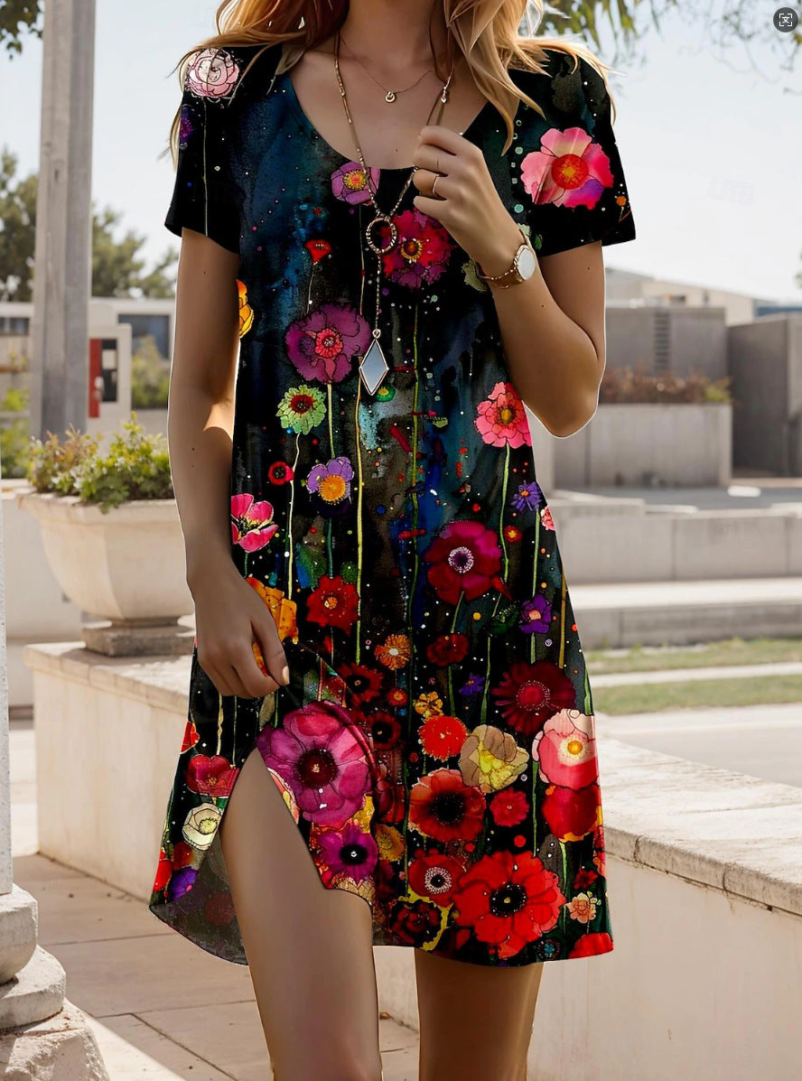 Julia – Vibrant Boho Chic Dress