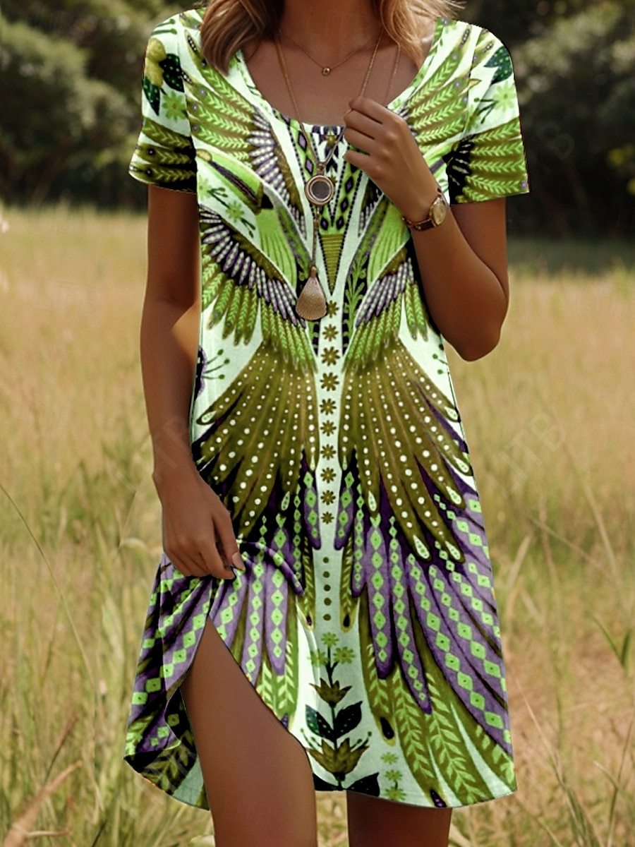 Julia – Vibrant Boho Chic Dress