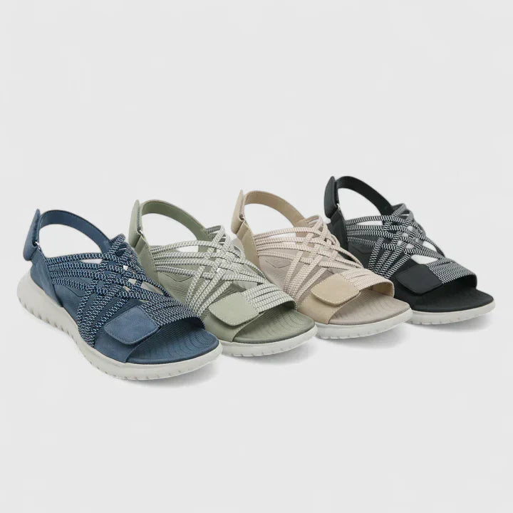 Orthopedic Sandals with Arch Support and Adjustable Straps