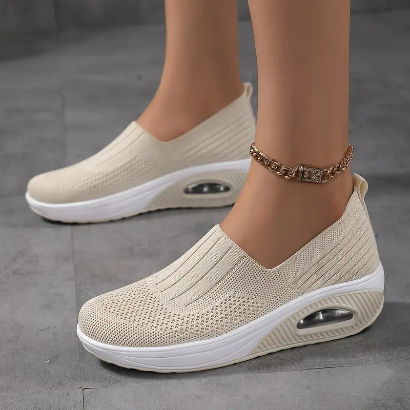 Orthopedic Walking Sneakers with Arch Support and Cushioned Comfort