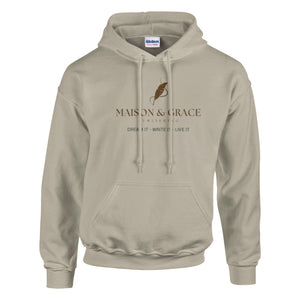 Classic Unisex Pullover Hoodie | Gildan® 18500 Print Material MAISON&GRACE PUBLISHING 4XL Sand 