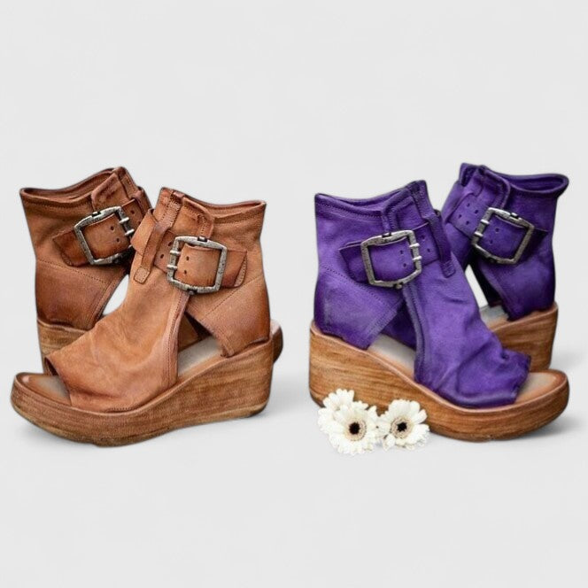 Orthopedic Wedge Sandals with Triple Arch Support for Women