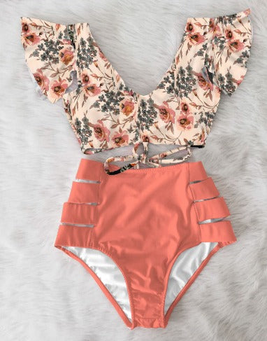 Classic Two-Piece Bikini Set Chic and Effortless Beach Style