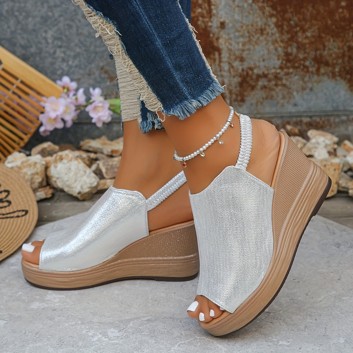 Aurora Orthopedic Wedge Sandals for Confident Everyday Style