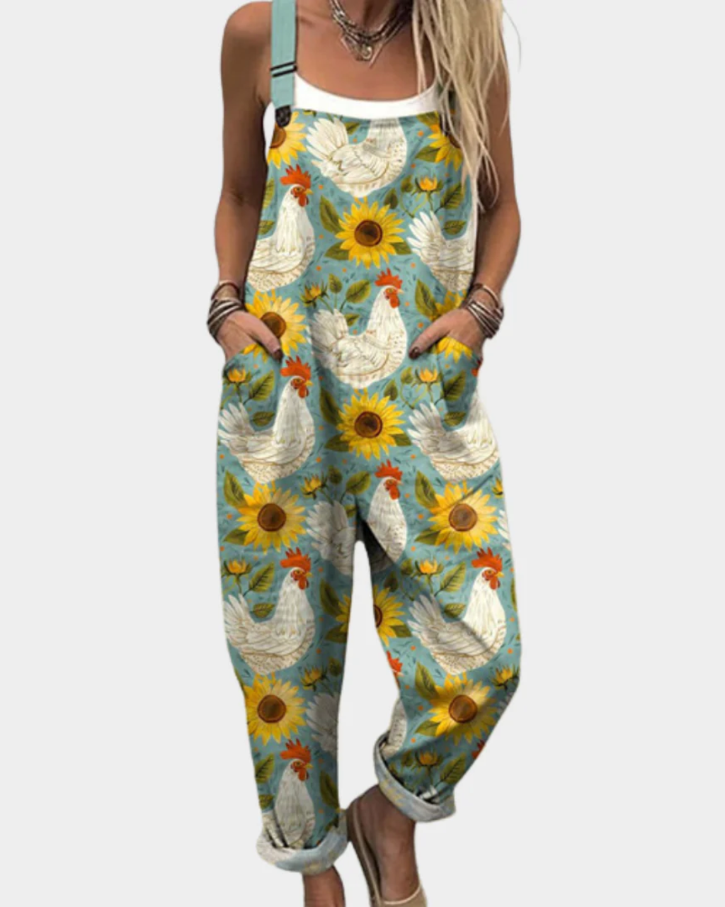 Bloom Freely Overall - Comfortable Wide Leg Overalls for Women