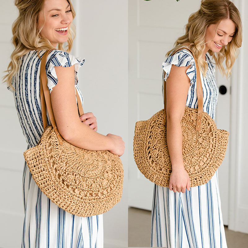 Boho Straw Bag