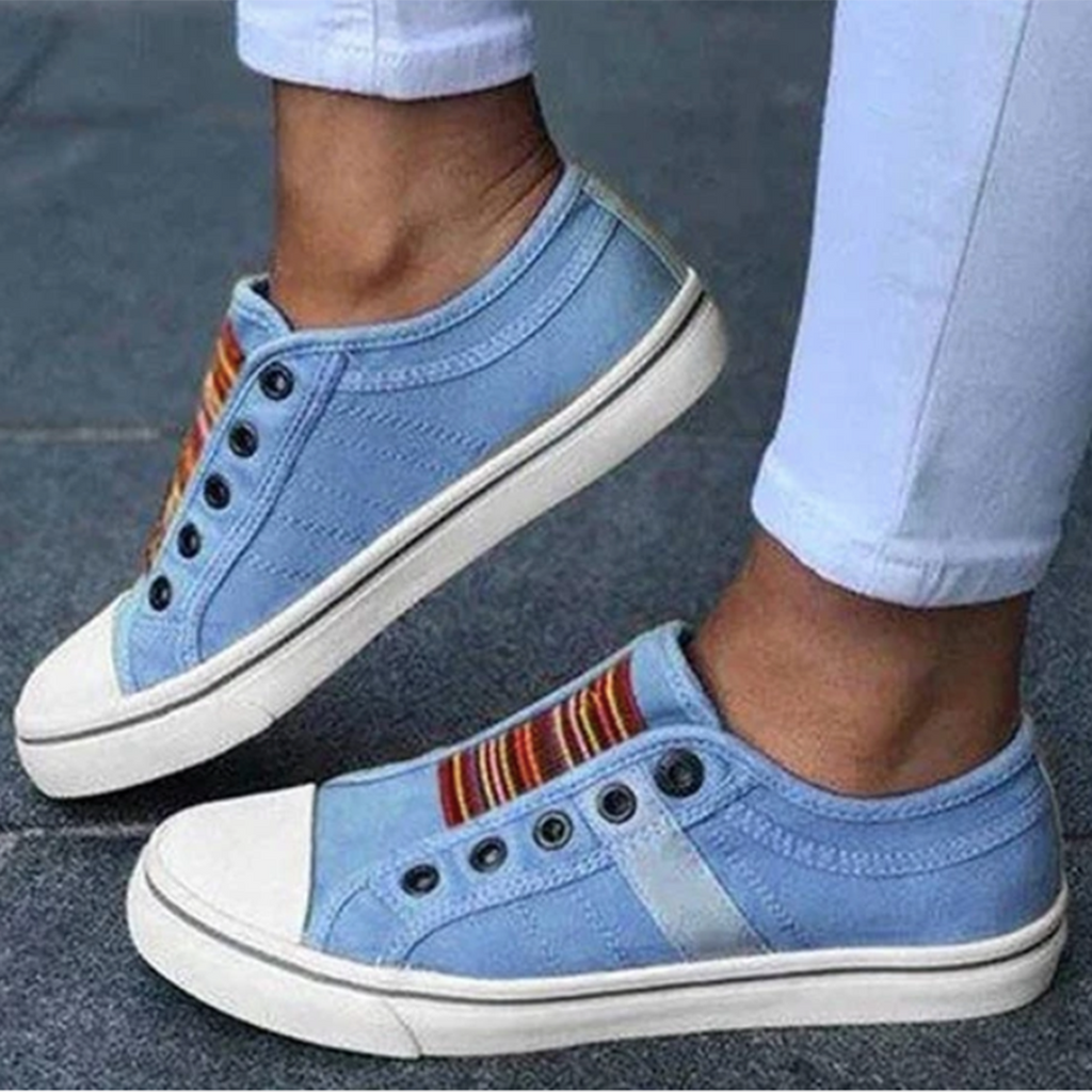 Slip-On Walking Sneakers for Women Who Move with Ease