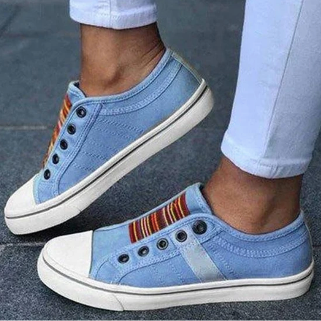 Slip-On Walking Sneakers for Women Who Move with Ease
