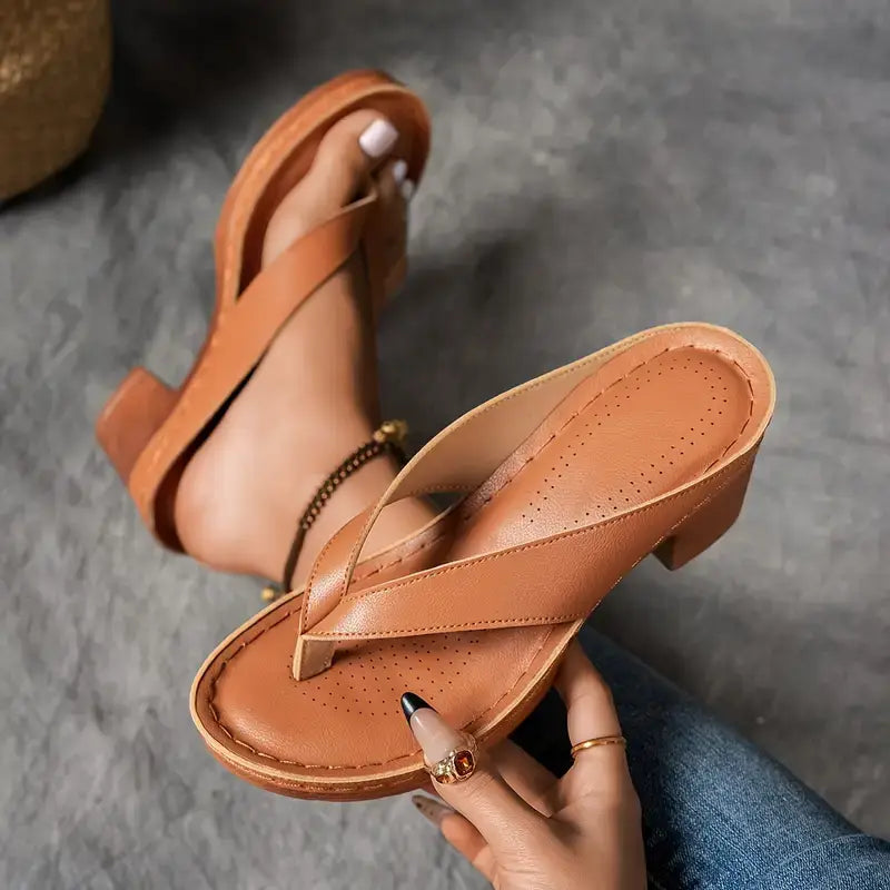 Orthopedic Slippers for Women with Heel Support – Marilyn