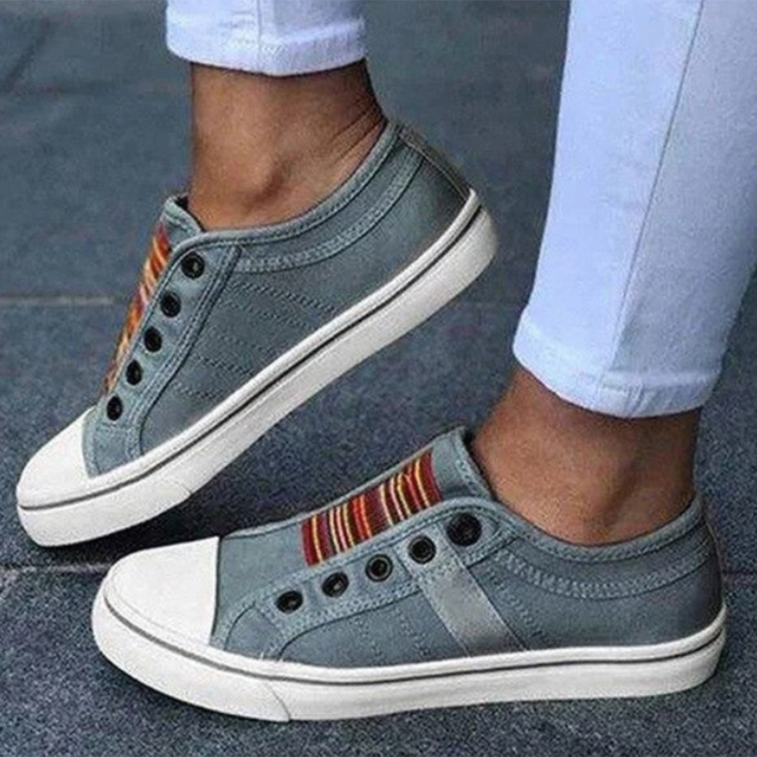 Slip-On Walking Sneakers for Women Who Move with Ease